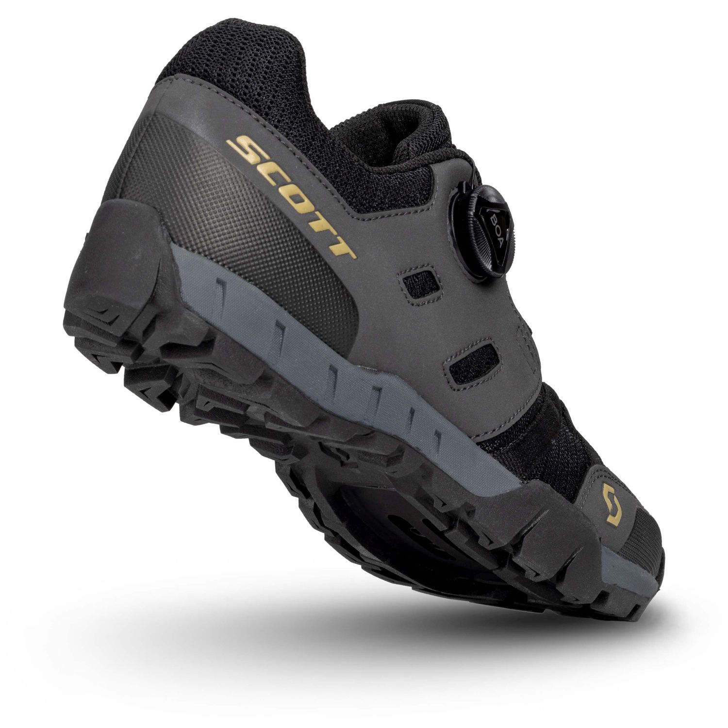 CRUS-R BOA SPORT LADY GRIS DARK / NEGRO ZAPATILLAS MONTAÑA CHICA SCOTT 288842 - Imagen 2