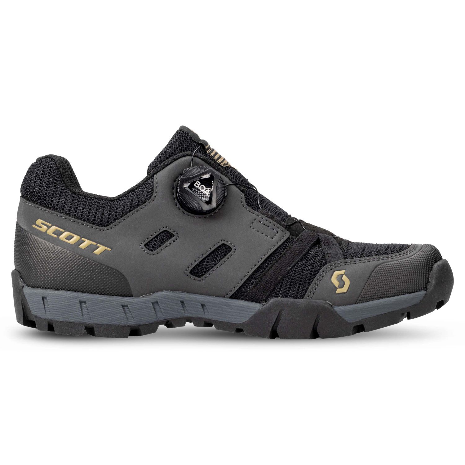 CRUS-R BOA SPORT LADY GRIS DARK / NEGRO ZAPATILLAS MONTAÑA CHICA SCOTT 288842 - Imagen 7