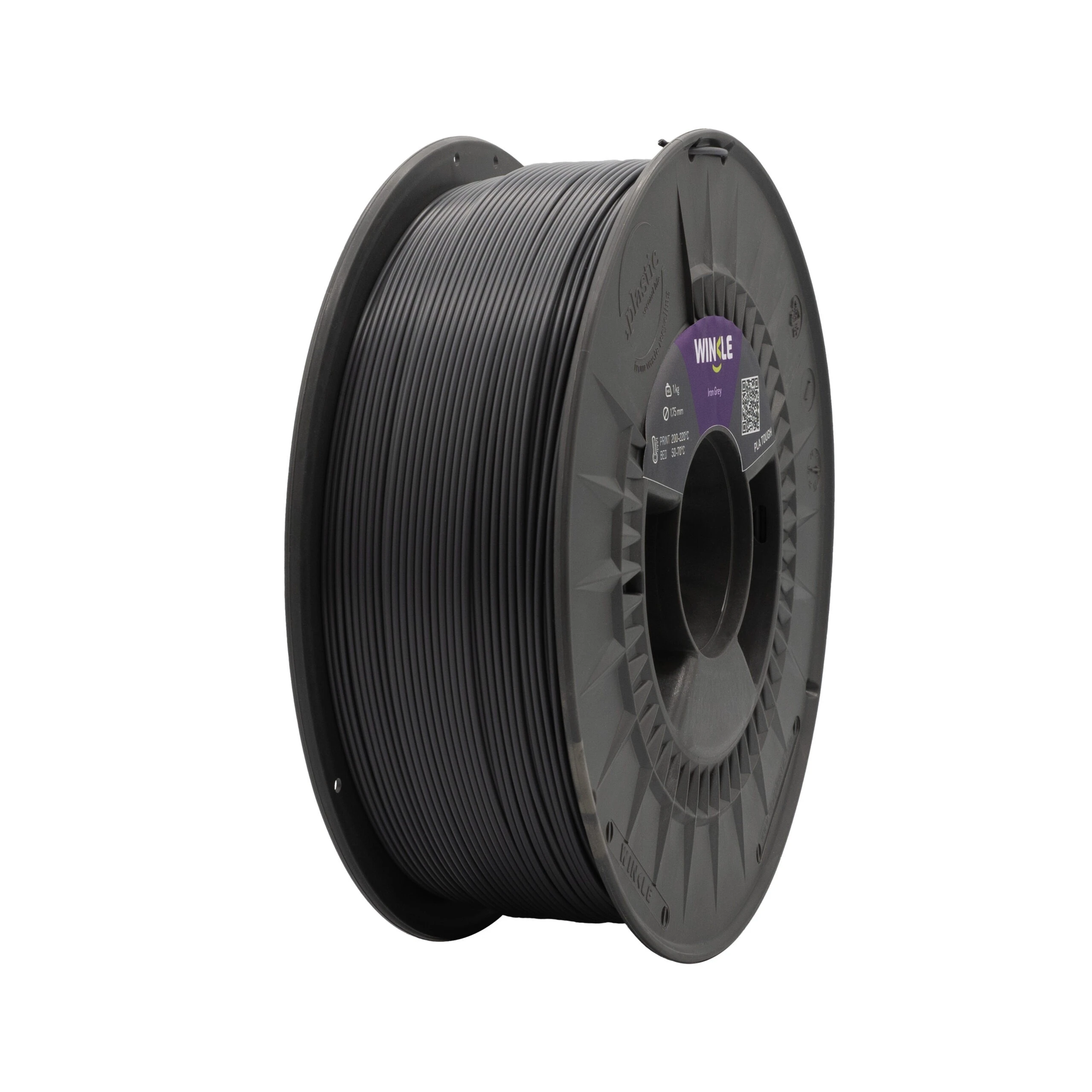 PLA TOUGH Winkle – Iron Grey, 1 kg-OUTLET - Imagen 2