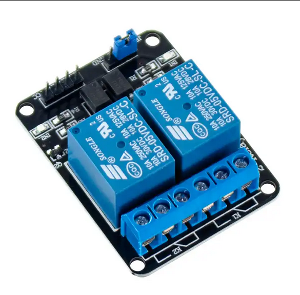 Módulo de relay de 2 canales - Imagen 2