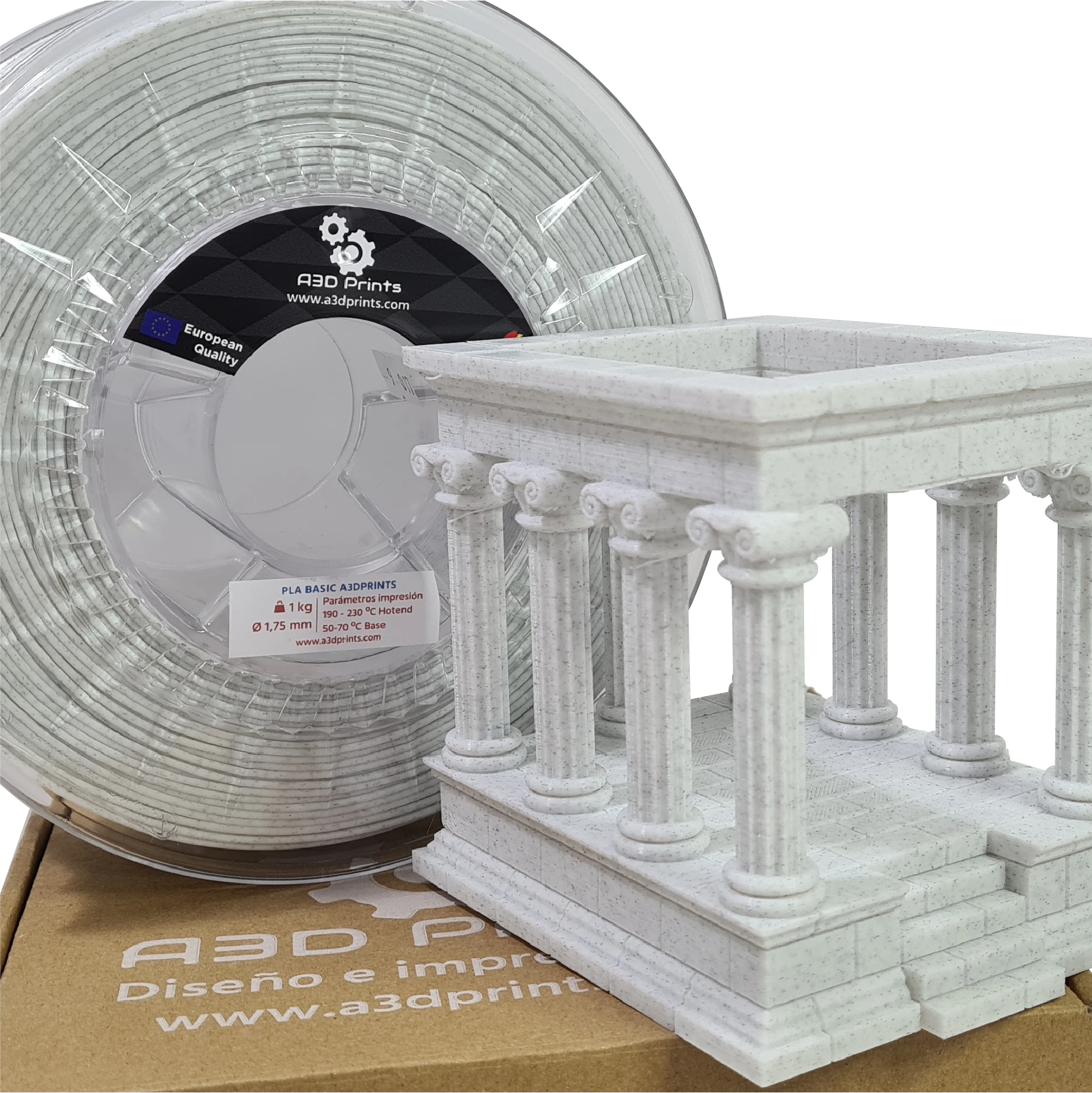 PLA Granite Rock A3Dprints - Imagen 2