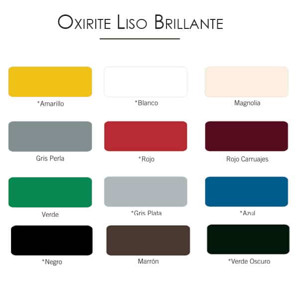 Esmalte Directo al Óxido Liso Brillante Oxirite - Imagen 2
